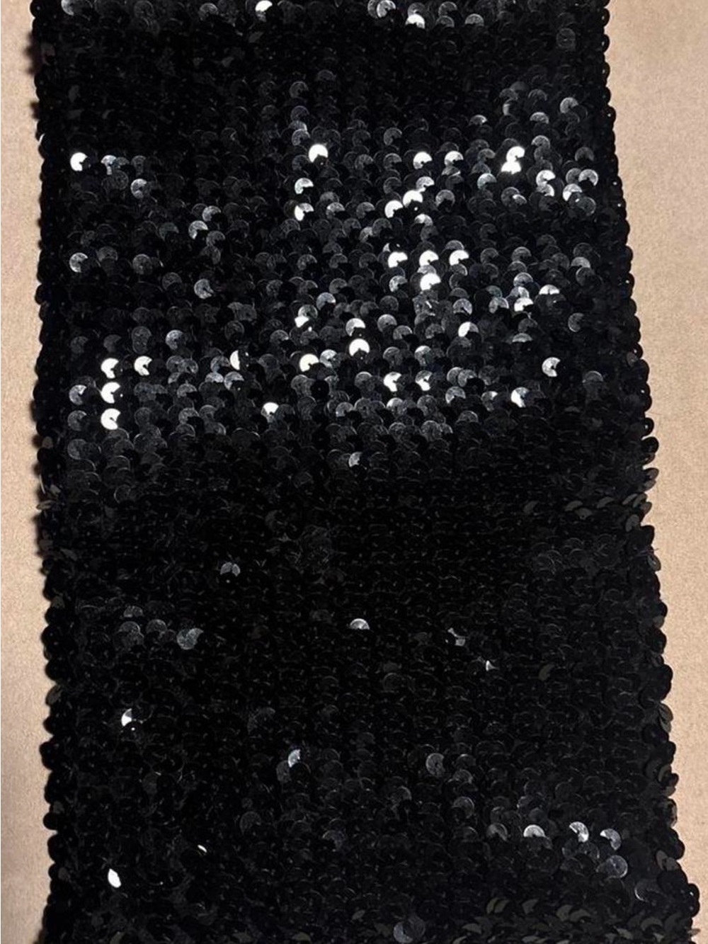 AZIZ Vintage Sequin Tube Top - Sleek Evening Sparkle